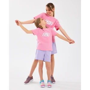 G Essential T-Shirt Büyük Kız Çocuk Pembe Tshirt SK232139-610
