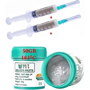 Solder Krem Lehim Best Sıvı Lehim 50 Gr ve Flux Lehim Toplama