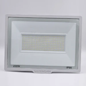 200 W LED Projektör (Slim) siyah kasa