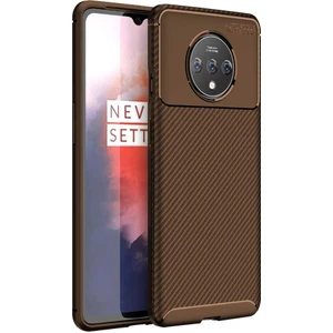 Oneplus 7t Karbon Desenli Negro Silikon Kılıf