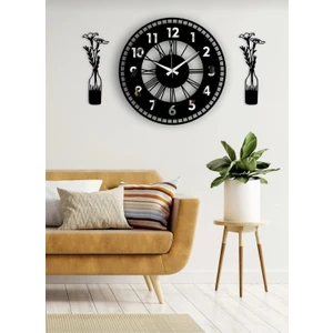 Salon-Oda-Iş Yeri Hediyesi Kaliteli Duvar Saati Çok Şık Tasarım