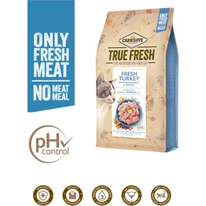 Kedi True Fresh Tahılsız Hindili Kuru Mama 1,8 kg (Kısırlaştırılmış)