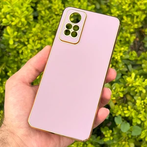 Xiaomi Mi 10T/MI 10T Pro Kılıf Kenar Detaylı Yumuşak Parlak Silikon