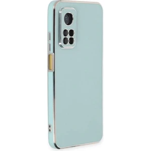 Xiaomi Mi 10T/MI 10T Pro Kılıf Kenar Detaylı Yumuşak Parlak Silikon