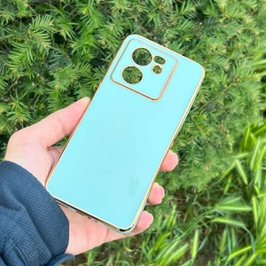 Xiaomi 13T/13T Pro Kılıf Kenar Detaylı Yumuşak Parlak Silikon