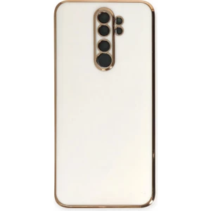 Xiaomi Redmi Note 8 Pro Kılıf Kenar Detaylı Yumuşak Parlak Silikon