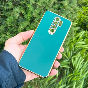 Xiaomi Redmi Note 8 Pro Kılıf Kenar Detaylı Yumuşak Parlak Silikon