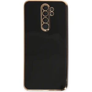 Xiaomi Redmi Note 8 Pro Kılıf Kenar Detaylı Yumuşak Parlak Silikon
