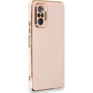 Xiaomi Redmi Note 10 Pro Kılıf Kenar Detaylı Yumuşak Parlak Silikon
