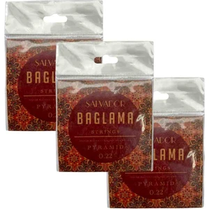 Premium Uzun Sap Bağlama Teli 0.22 (3 Adet)