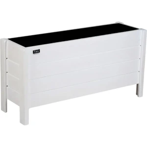 Ahşap Dış Mekan Saksısı Dekoratif Saksı Büyük Boy Hazır Kurulu 100CM x 30CM Yükseklik 50CM
