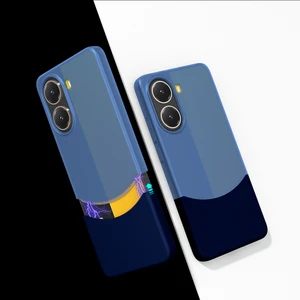 Poco X7 Pro Kılıf Mıknatıslı Otnv Duble Kapak - Lacivert