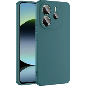 Redmi Note 14 4g Kılıf Nvg Mara Lansman Kapak - Koyu Yeşil