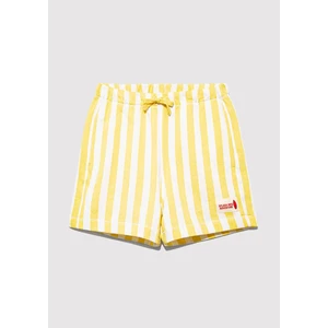 ÇİZGİLİ ÖRME ŞORT