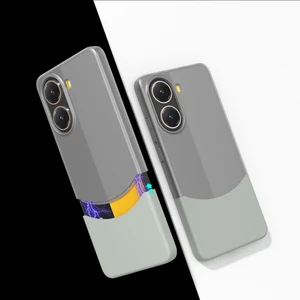 Poco X7 Pro Uyumlu Rns Duble Çentikli Kapak - Gri