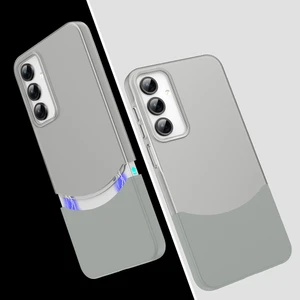 Galaxy A36 Kılıf Mıknatıslı Rns Duble Kapak - Gri