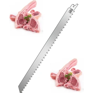 Tilki Kuyruğu Testeresi Kemik Et Kesme Bıçağı Ucu 30 cm Paslanmaz Çelik Boyasız