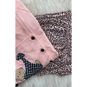 Kadın Emzirme Özellikli Lohusa Pijama Takımı Nice Mood - 8775