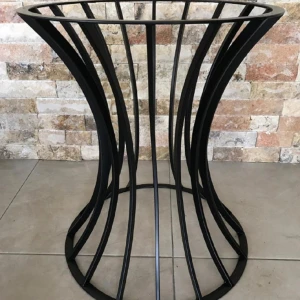 Bombeli Metal Kafe Masa Ayağı