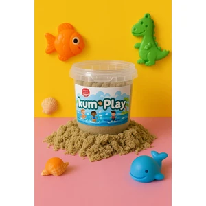 Doğal Kinetik Kum 1000GR 4 Kalıp Hediyeli