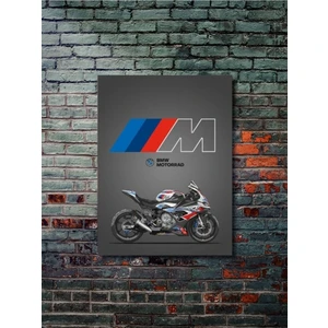 S1000RR - Bmw - Eşsiz Tasarım Motosiklet Posterleri, Özel Tasarım Kağıt Poster