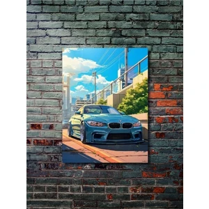 M3 - Bmw - Eşsiz Tasarım Otomobil Posterleri, Özel Tasarım Kağıt Poster