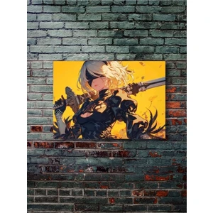 Nier Automata - Gaming Posterleri, Özel Tasarım Kağıt Poster, Duvar Sanatı