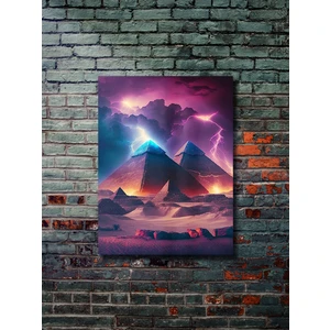 Piramitler, Mimari ve Heykel, Özel Tasarım Kağıt Poster, Duvar Sanatı