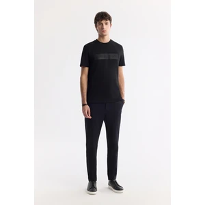 Avva Erkek Siyah Klasik Bel Pamuklu Slim Fit Chino Pantolon A51Y3078