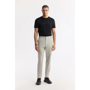 Erkek Slim Fit Taş Beli Lastikli Bi-Stretch Teknik Kumaş Pantolon A51Y3077