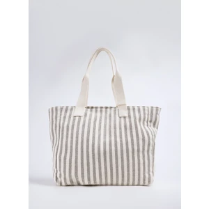 Bej Kadın Plaj Çantası Cowal