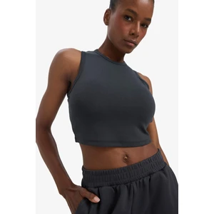 DeFactoFit Crop Top Bisiklet Yaka Modal Atlet E2939AX25SM