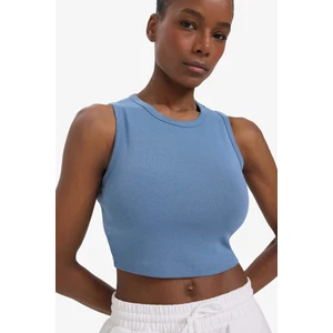 DeFactoFit Crop Top Bisiklet Yaka Modal Sporcu Atlet E2939AX25SM