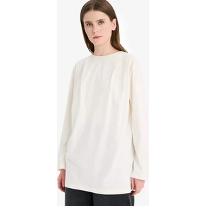 Regular Fit Bisiklet Yaka Uzun Kollu Tunik F3096AX25SM
