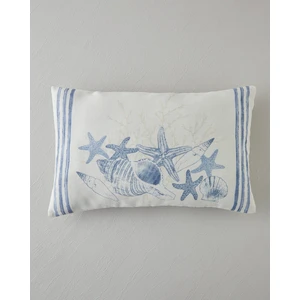 Aquamarine Dijital Baskı Dekoratif Kırlent 35X55 cm Mavi - Yeşil