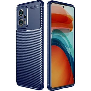 Xiaomi Poco X4 Gt Kılıf Lacivert Karbon Silikon Orijinal Esnek Ince Geliştirilmiş Dayanıklı Darbe Karşıtı Yeni Nesil Tasarım (Xiaomi Poco X4 Gt, Lacivert)