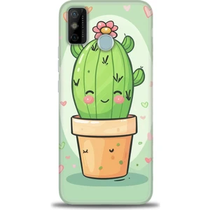Kılıf Evreni Tecno Spark 6 Go Kılıf Hd Baskılı Kılıf + Seramik Tam Kaplayan Ekran Koruyucu 308