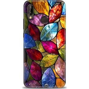 Kılıf Evreni Huawei P20 Lite Kılıf Hd Baskılı Kılıf + Seramik Tam Kaplayan Ekran Koruyucu 339