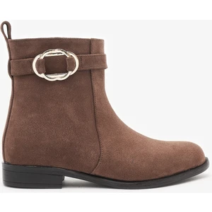 Louis Cardy Mistica Kahverengi Hakiki Deri Kadın Bot