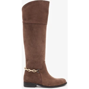 Louis Cardy Terra Kahverengi Hakiki Deri Kadın Çizme