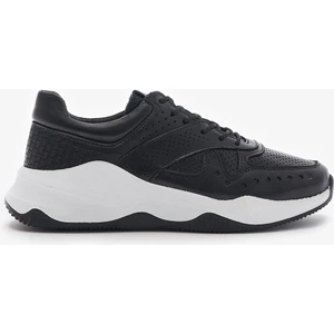 Louis Cardy Nixus Siyah Hakiki Deri Kadın Sneakers