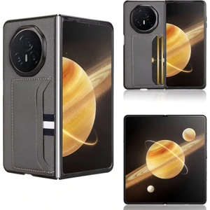 Honor Magic V3 Kartlıklı Deri Kaplama KILIF-AL5120