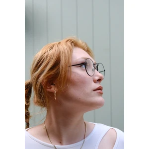 Round Model Yuvarlak Mavi Işık Korumalı Gözlük Kadın