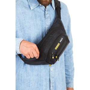 Erkek Siyah USB Kulaklık Çıkışlı Crossbody Çapraz Göğüs Omuz ve Bel Çantası NEW328