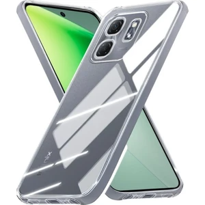 Infinix Hot 50I Kılıf Kamera Korumalı Şeffaf Yumuşak Silikon Kılıf