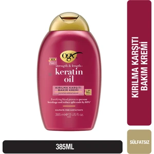 OGX Kırılma Karşıtı Keratin Oil Sülfatsız Krem 385ml