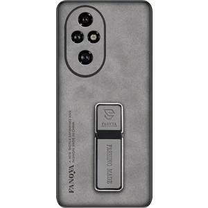 Honor 200 Pro ile Standlı Deri Kaplama KILIF-AL5136