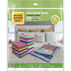 Magic Saver Bag Tekli Vakumlu Poşet - XXL - 80x100 cm