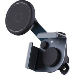 Tesla Manyetik Braket Için Uygun Alüminyum Alaşımlı Kart Ekranlı Araç Cep Telefonu Tutucu Cilt Dostu Silikon (Yurt Dışından)