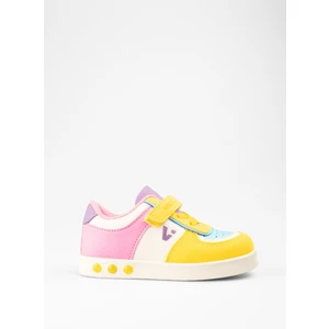 Sam 313.B21K.130 Kız Çocuk Işıklı Sneaker Ayakkabı Sarı